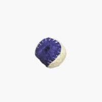 Pawmeal Loofah Baseball Toy Purple