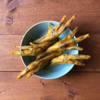 Pawmeal Chicken Feet with Turmeric and Basil